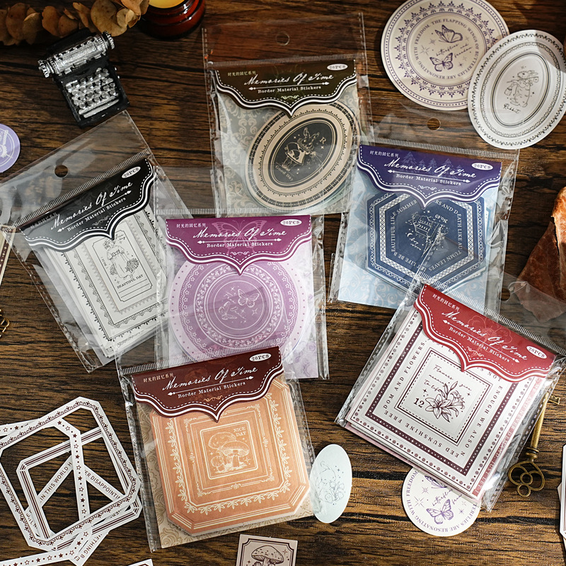 Decor Lighting Pack - 20 vellen/pak sticker tas herinneringen aan