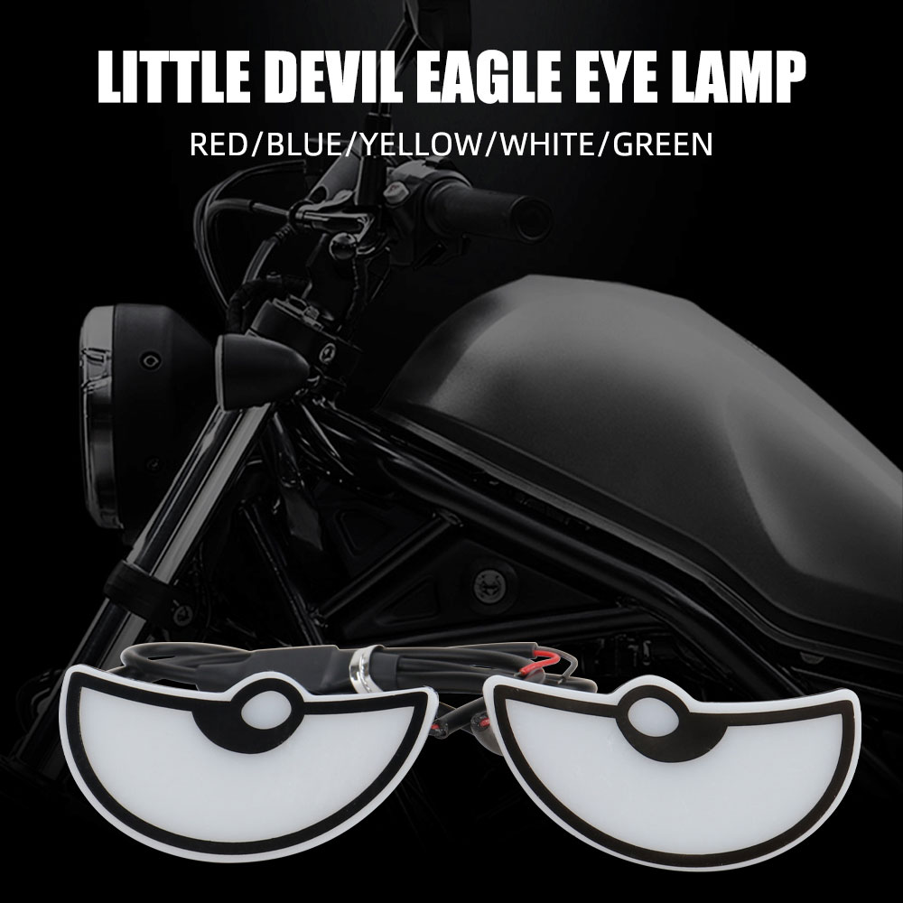 Decor Lighting Uk - Gloednieuwe unieke LED-verlichting DIY-motorverlichting Halve cirkelverlichting