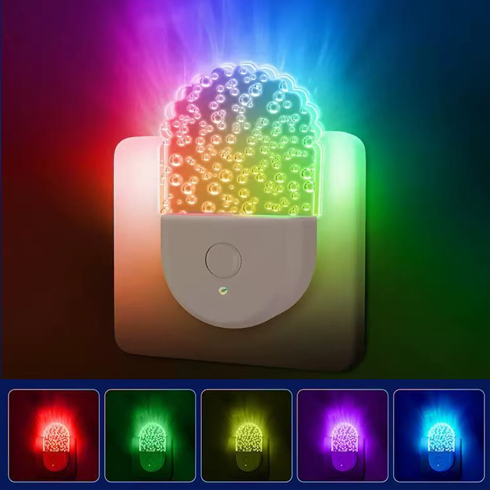 Decor Lighting Uk - RGB-kleurensfeer versierde LED-nachtlampjes EU US UK