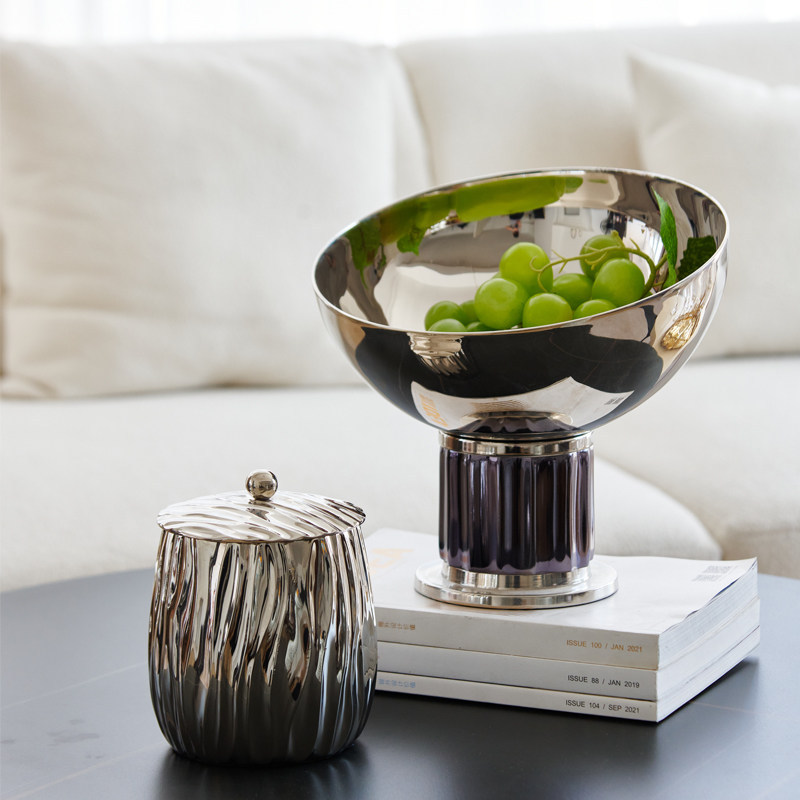 Decor Lighting India - India importeerde aluminium metalen zilveren hoge