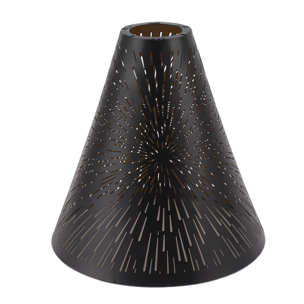 Geometric Lamp Shade - Moderne ijzeren lampenkap met geometrisch patroon,