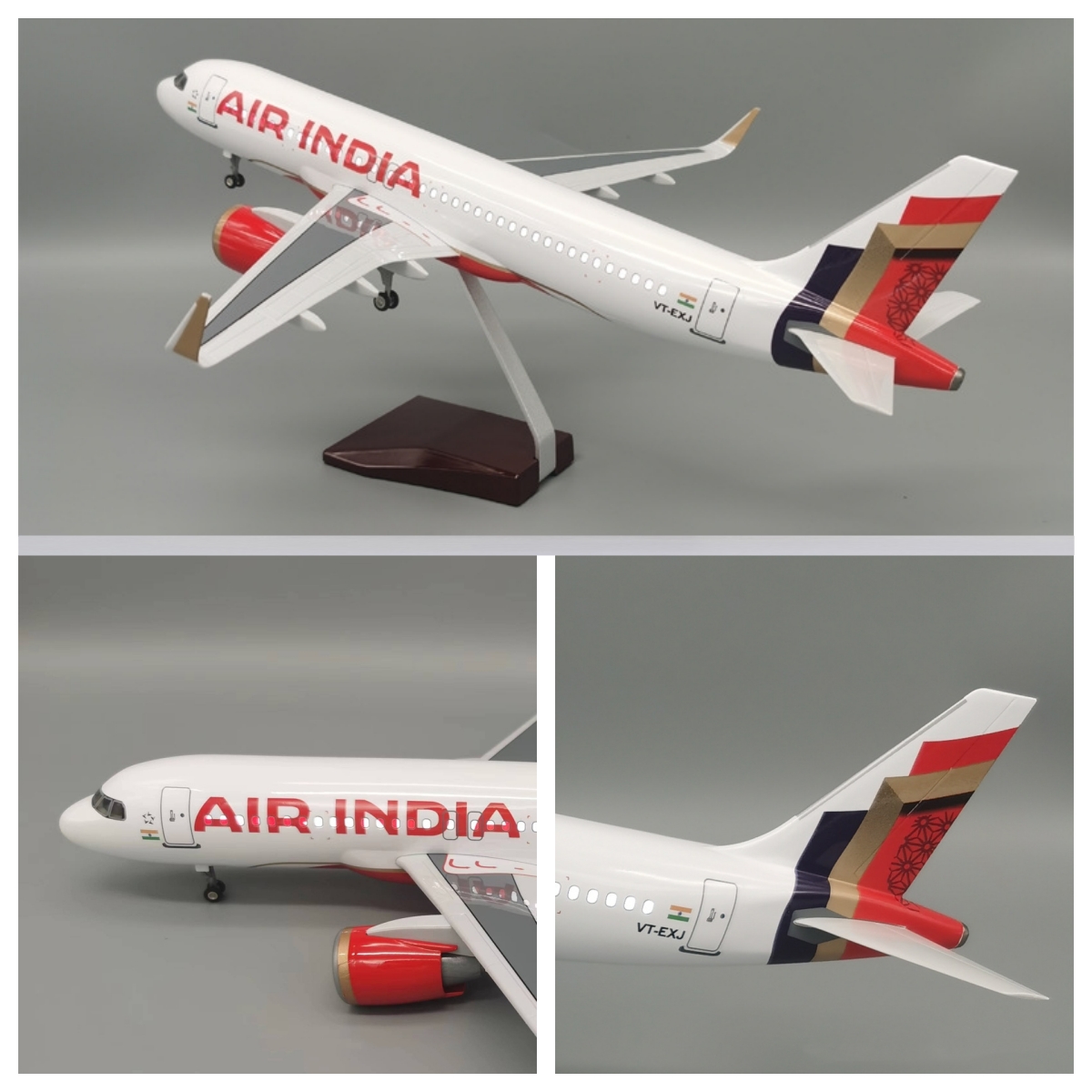 Decor Lighting India - 1/80 Schaal 47CM Speelgoedvliegtuig A320 NEO