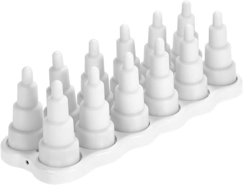Decor Lighting Pack - Set van 12 draadloze oplaadbare theelichtjes