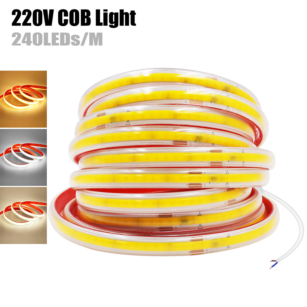 Decor Lighting Hours - Led Cob Strip Lampjes Met Zelfklevende