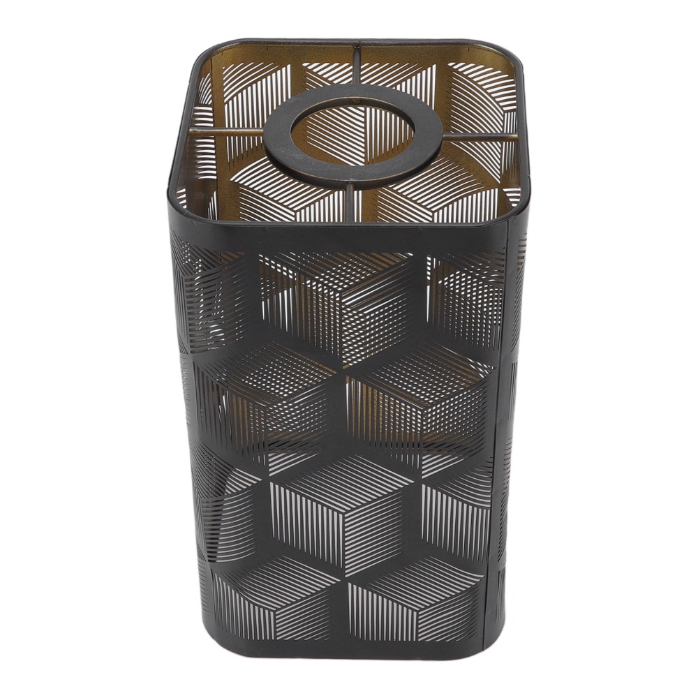 Geometric Lamp Shade - Moderne ijzeren lampenkap met geometrisch patroon,