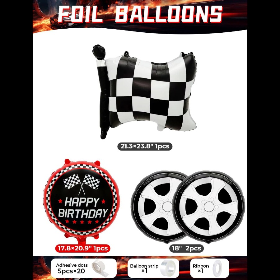 Raceauto Ballonboog Garland Ki - Lighting Mcqueen Birthday Decor recensie en prijs