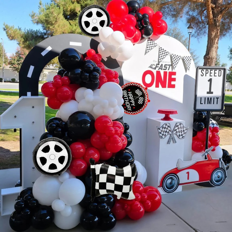 Raceauto Ballonboog Garland Ki - Lighting Mcqueen Birthday Decor recensie en prijs