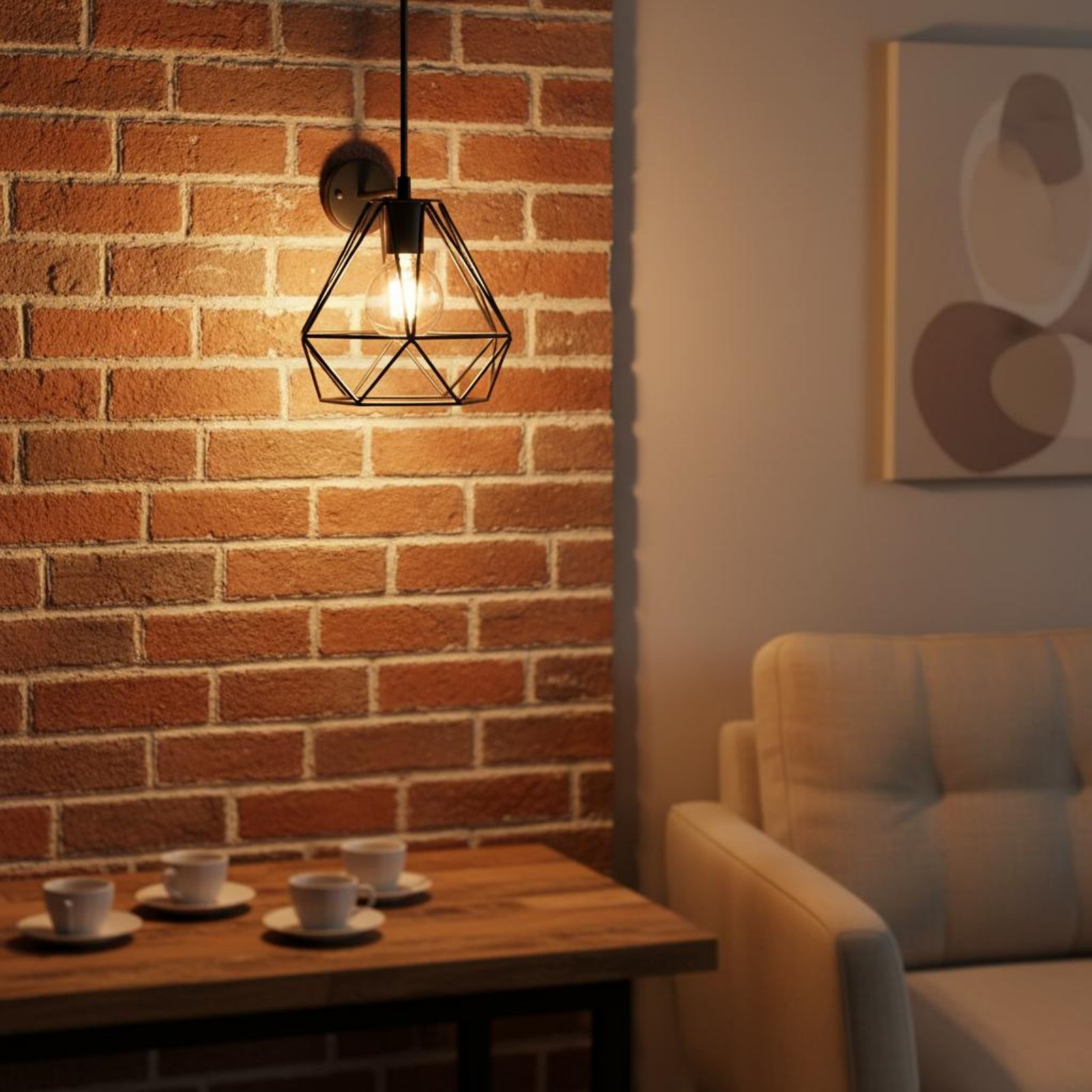 Ruitvormige lampenkap Minimali - Geometric Lamp Shade recensie en prijs