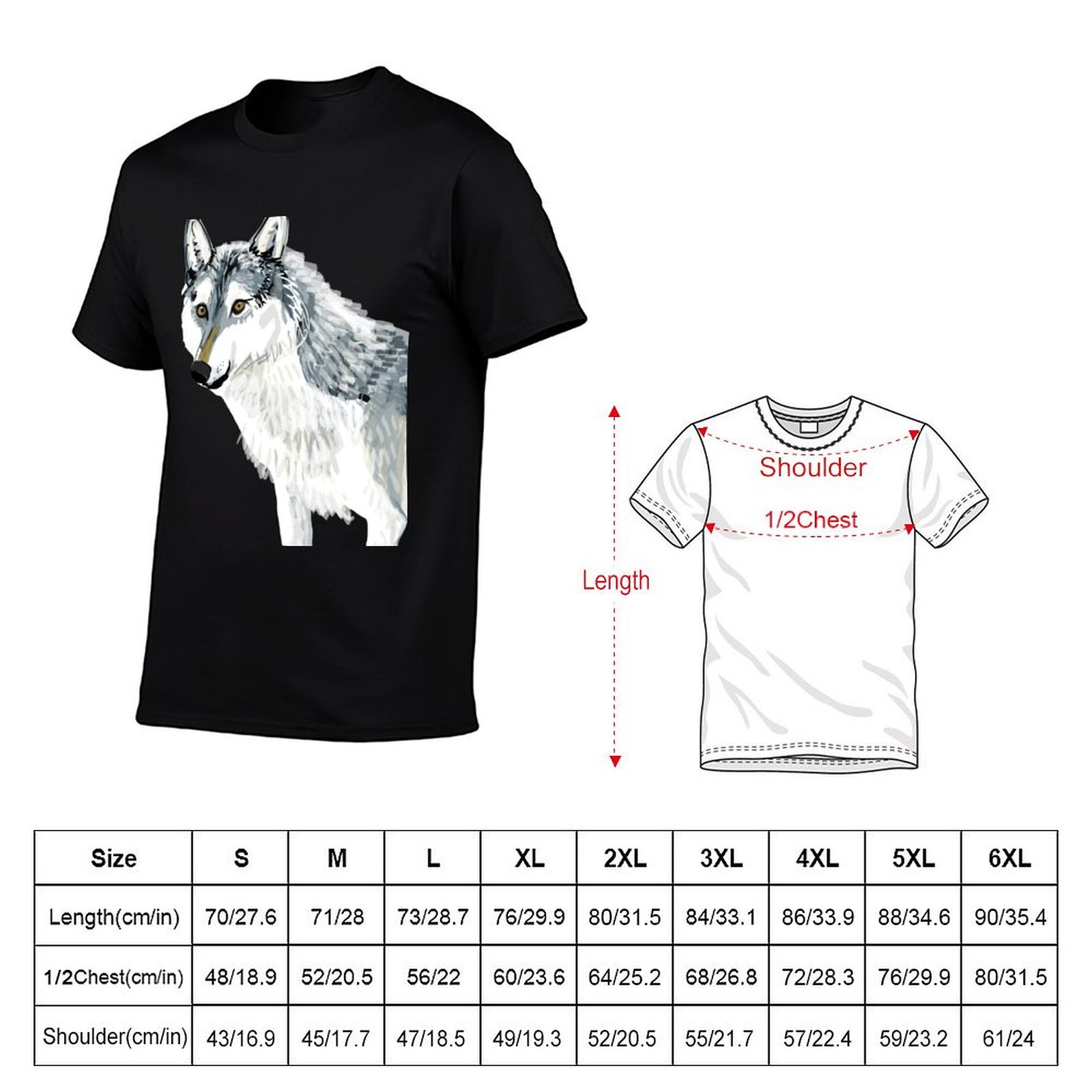 Totem Alberta Wolf T-shirt Cas - Alberta Lighting & Decor Reviews recensie en prijs