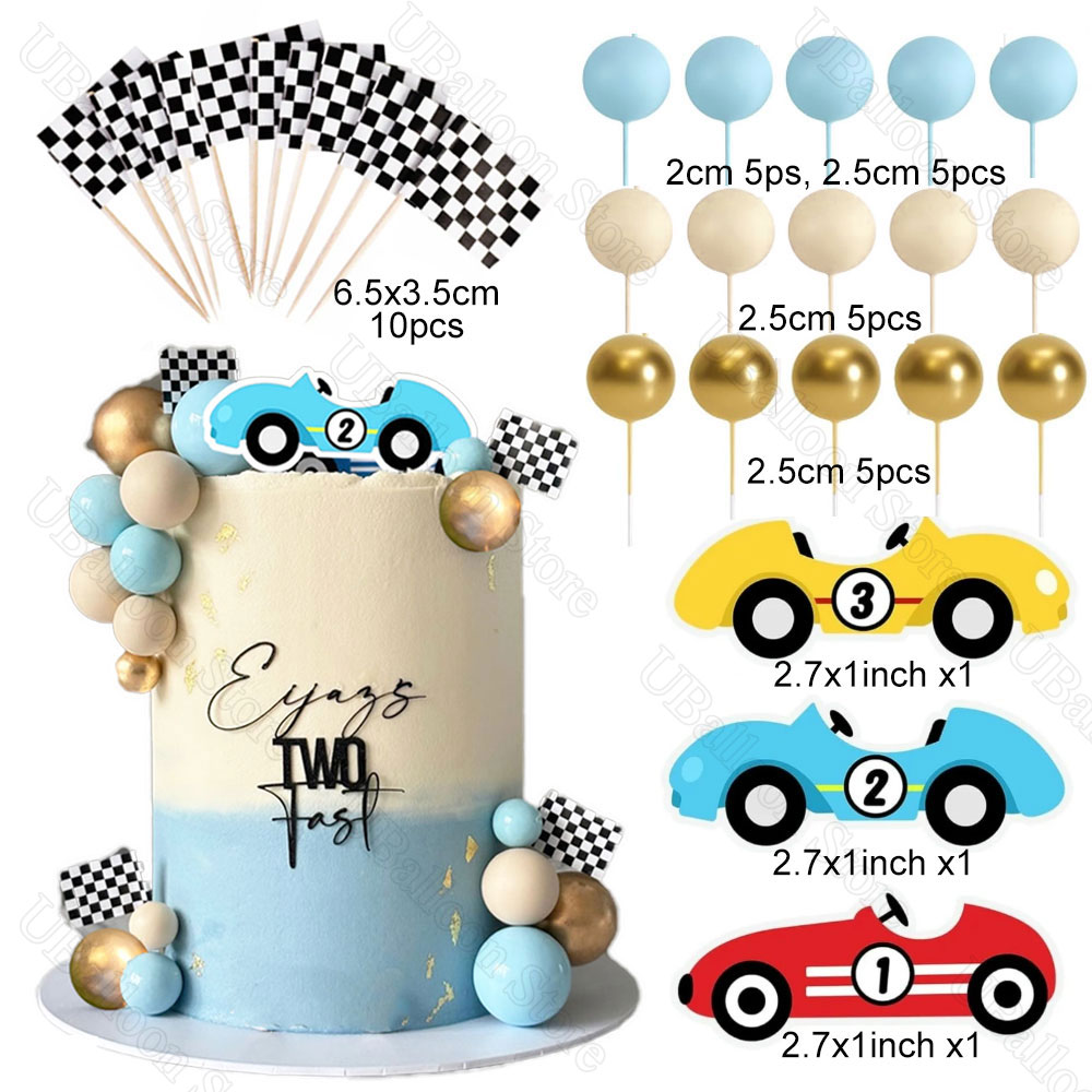 33 Stuks Race Auto Cake Topper - Lighting Mcqueen Birthday Decor recensie en prijs