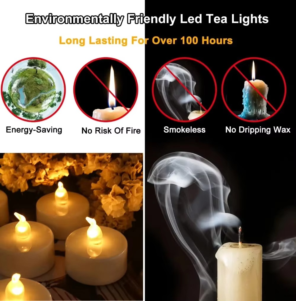 24/48 stuks vlamloze led-theel - Decor Lighting Hours recensie en prijs