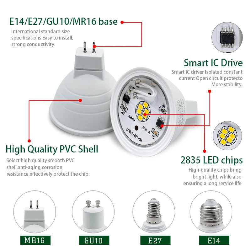 10 stks Led-lampen E27/E14 MR1 - Decor Lighting Hours recensie en prijs