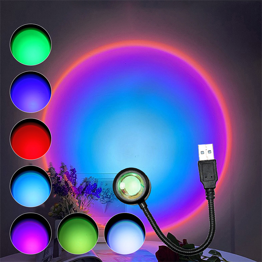 USB LED Zonsondergang Lamp Pro - Decor Lighting Hours recensie en prijs