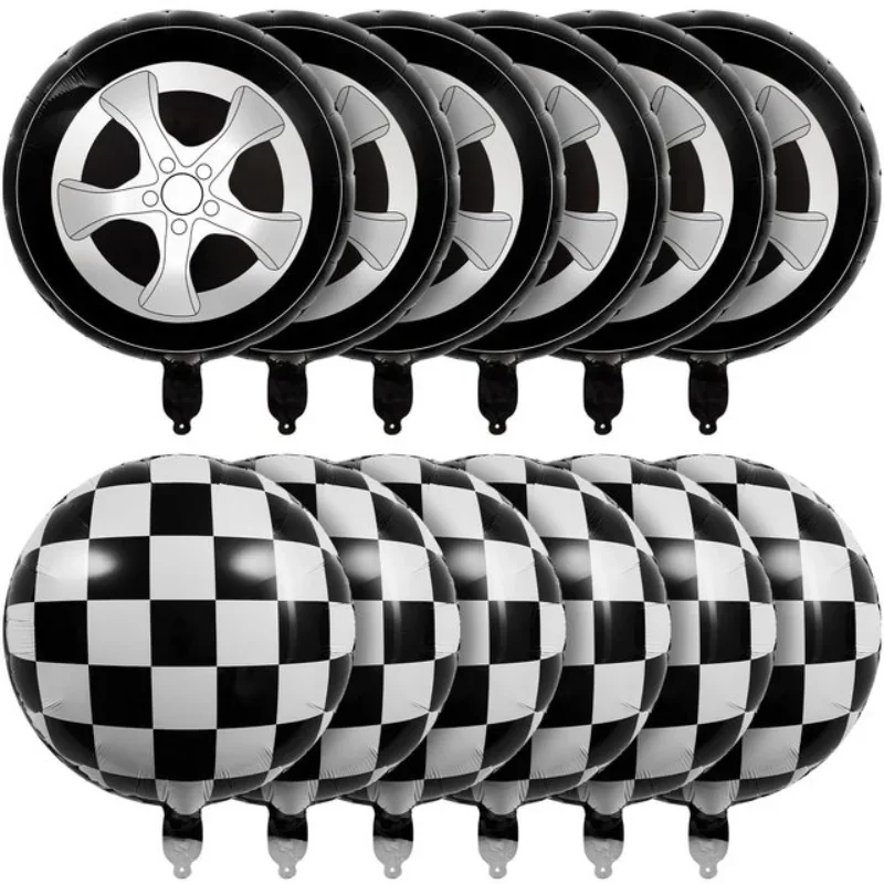 12 stks/set 18 inch Racing Tir - Lighting Mcqueen Birthday Decor recensie en prijs