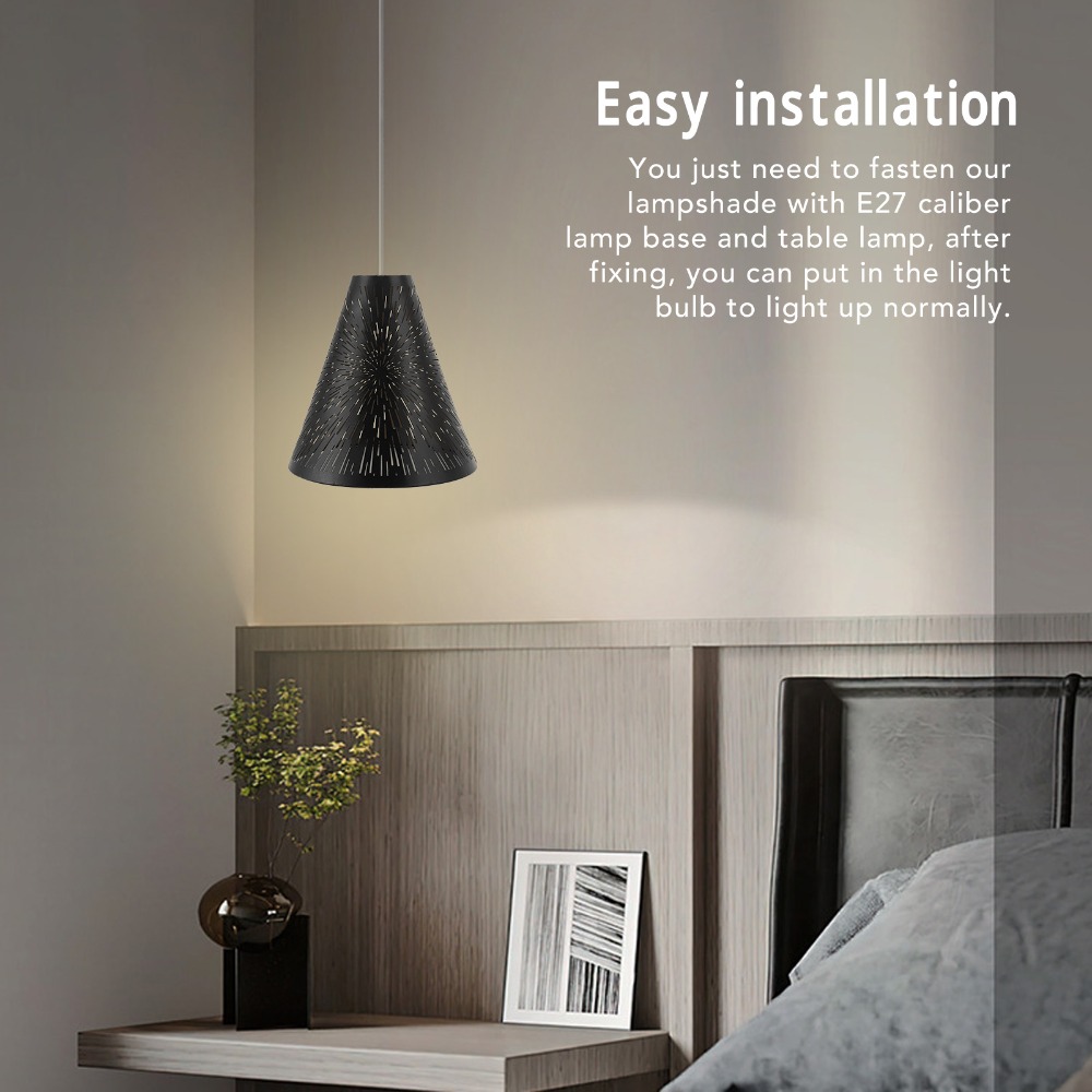 Moderne ijzeren lampenkap met  - Geometric Lamp Shade recensie en prijs