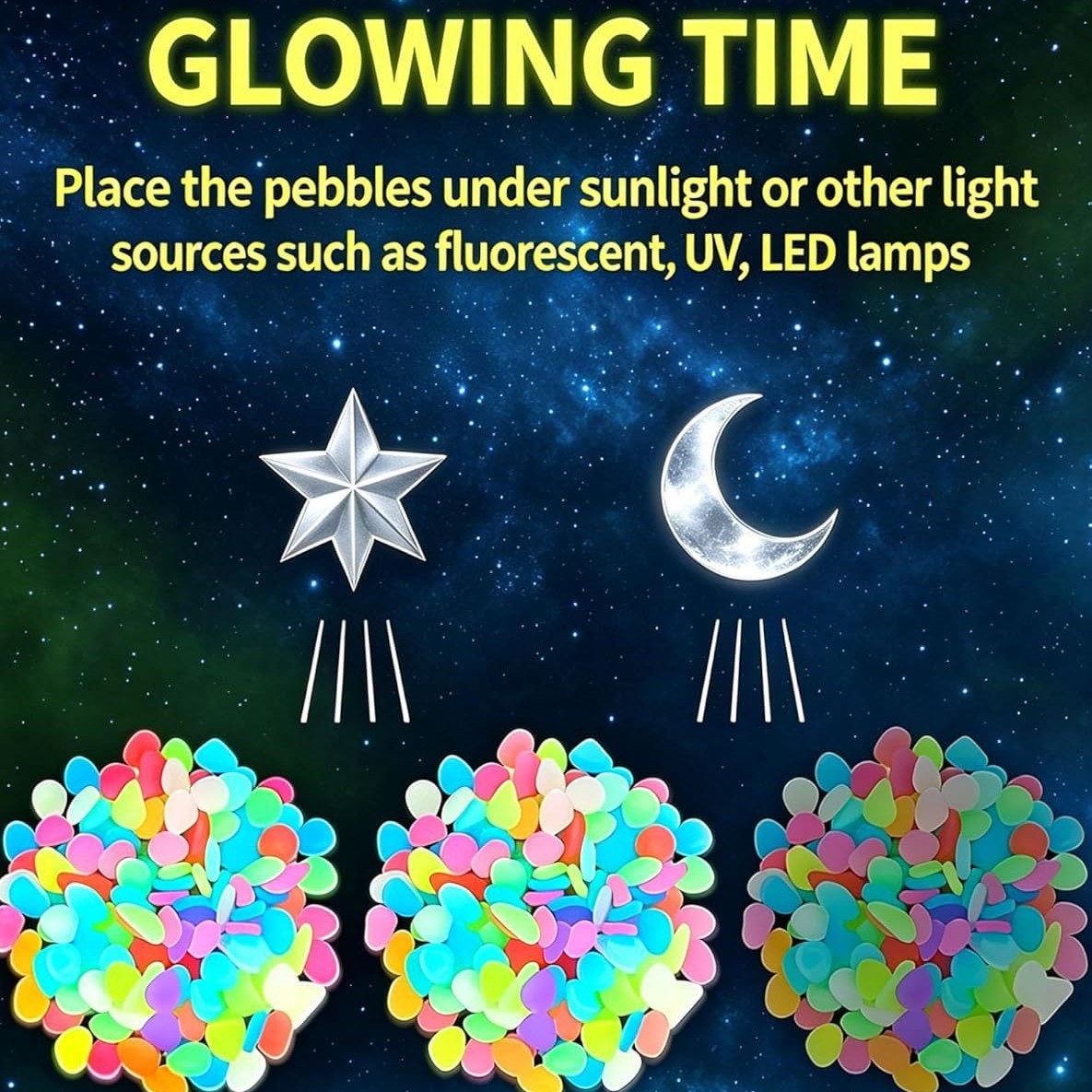 Kleurrijke, in het donker gloe - Decor Lighting Pack recensie en prijs