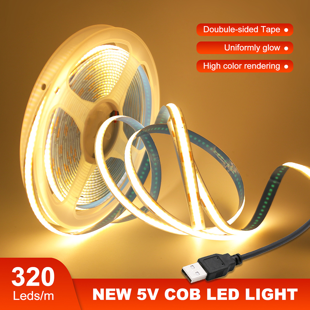 DC 5V COB LED stripverlichting - Decor Lighting Hours recensie en prijs