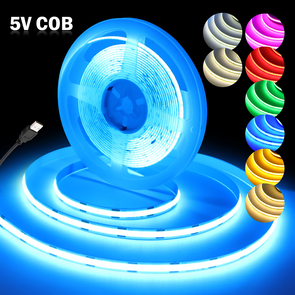 DC 5V COB LED stripverlichting - Decor Lighting Hours recensie en prijs