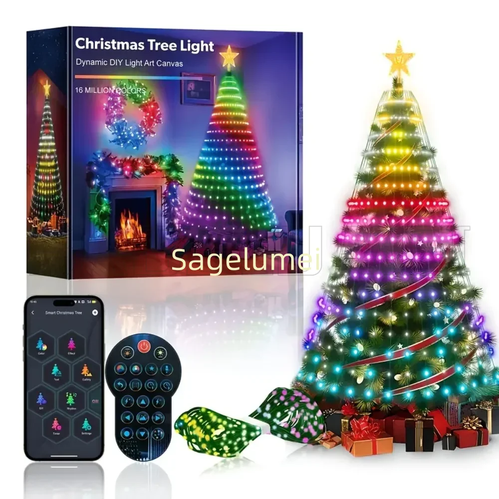 RGBIC 400 LEDs kerstverlichtin - Decor Lighting Uk recensie en prijs