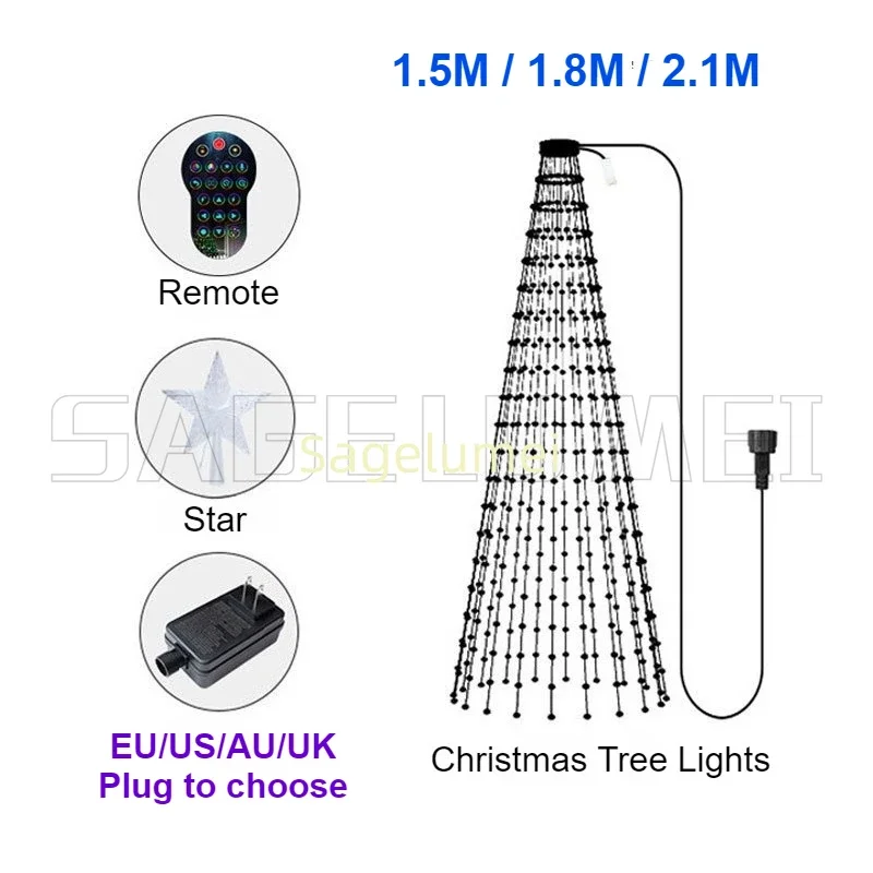 RGBIC 400 LEDs kerstverlichtin - Decor Lighting Uk recensie en prijs