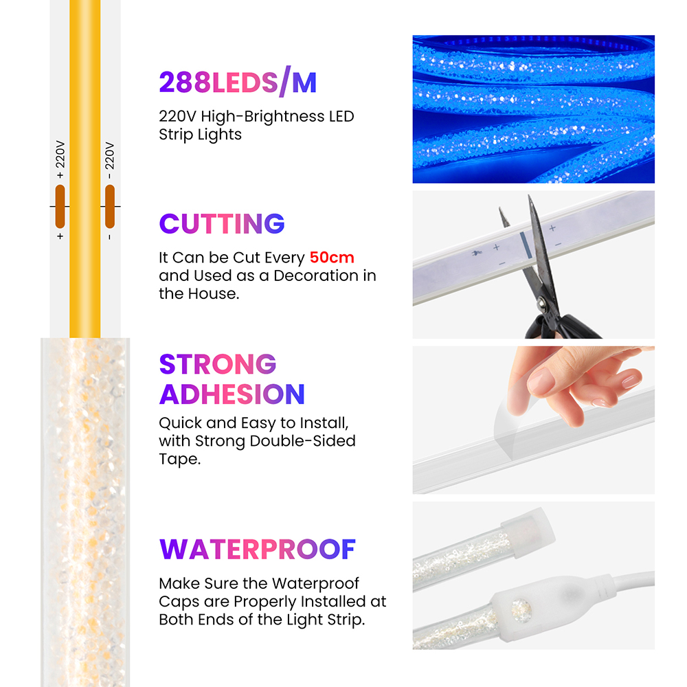 Kristal Type COB Neon Strip Li - Decor Lighting Uk recensie en prijs