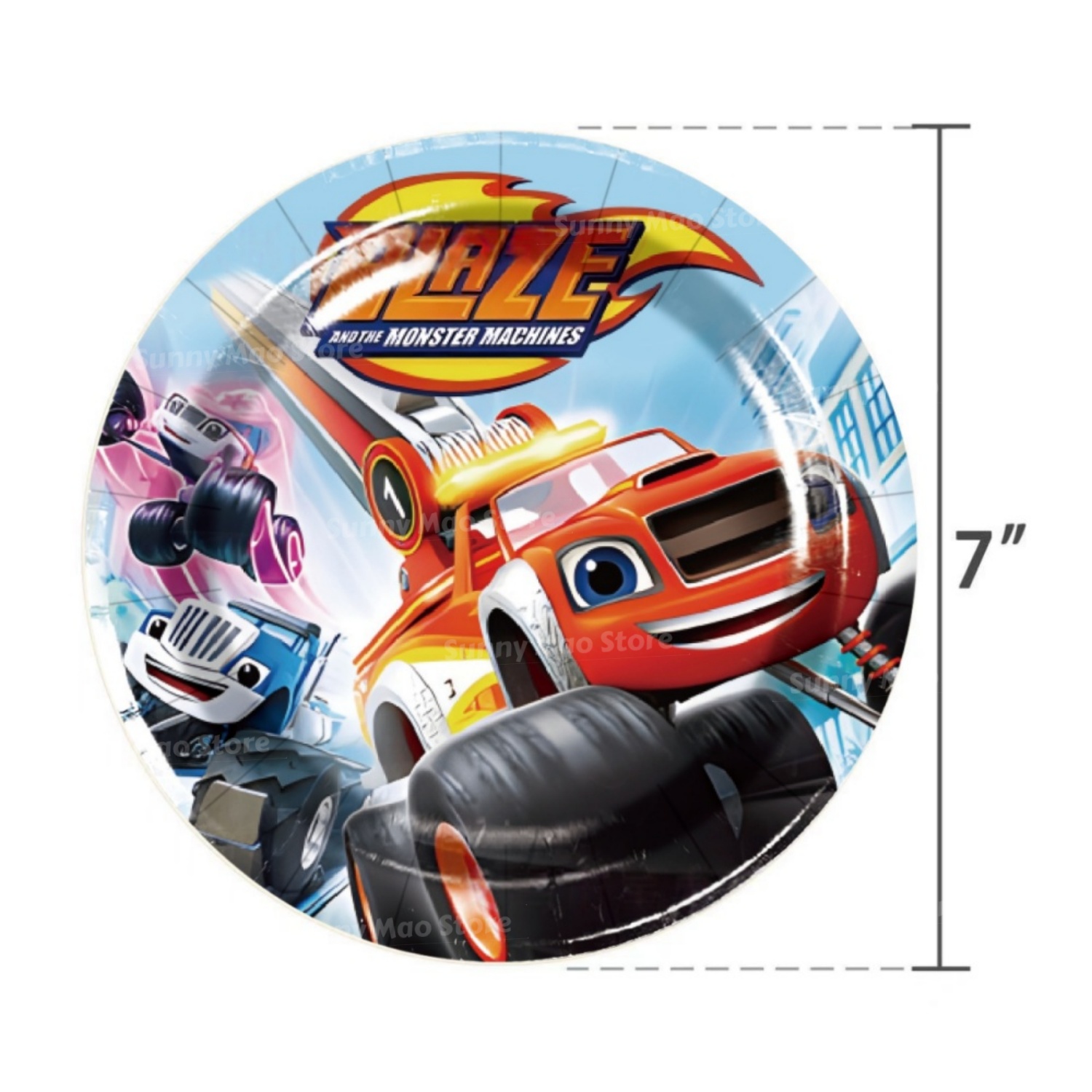 Blaze Monster Verjaardagsdecor - Lighting Mcqueen Birthday Decor recensie en prijs