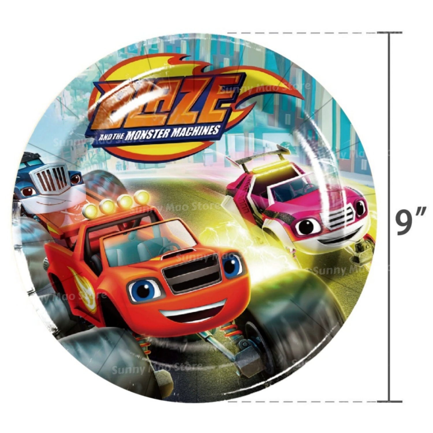 Blaze Monster Verjaardagsdecor - Lighting Mcqueen Birthday Decor recensie en prijs