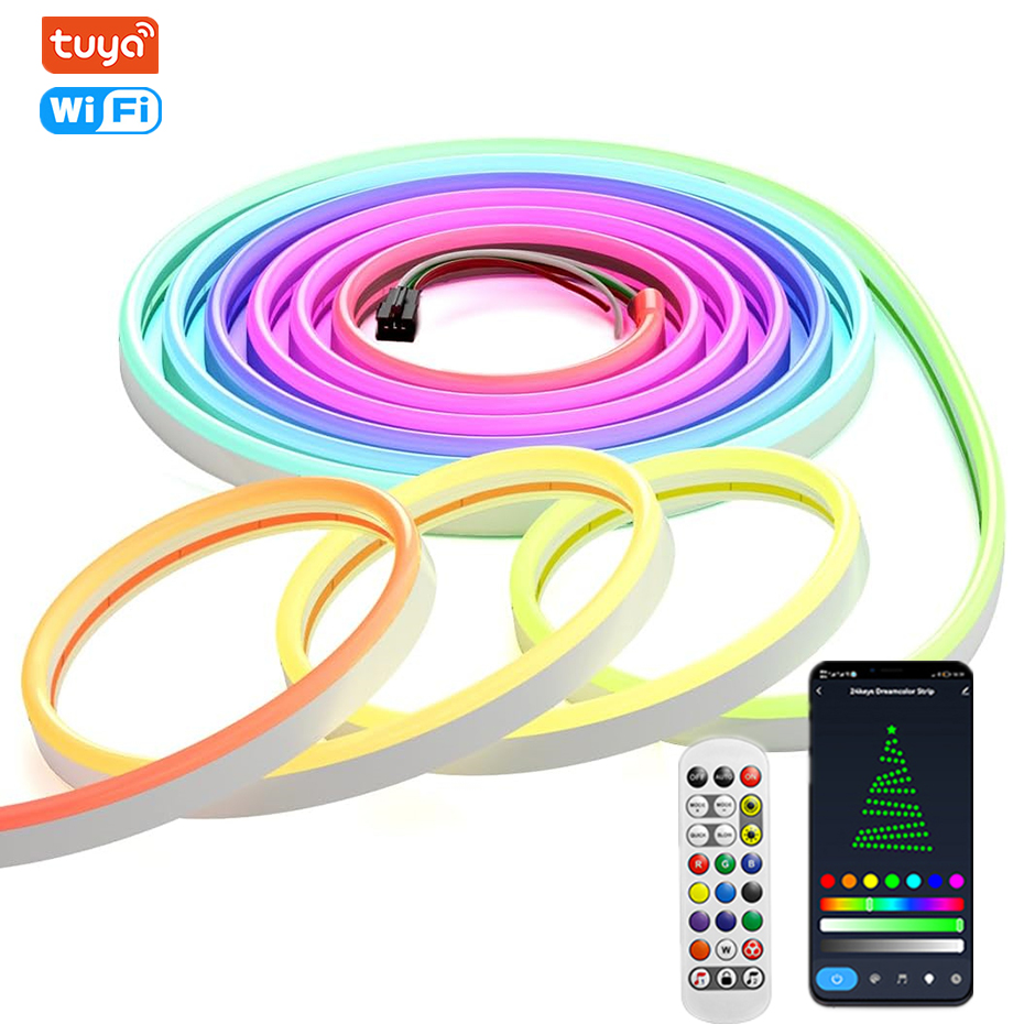 12V RGBIC LED Neon Lichtstrip  - Decor Lighting Uk recensie en prijs