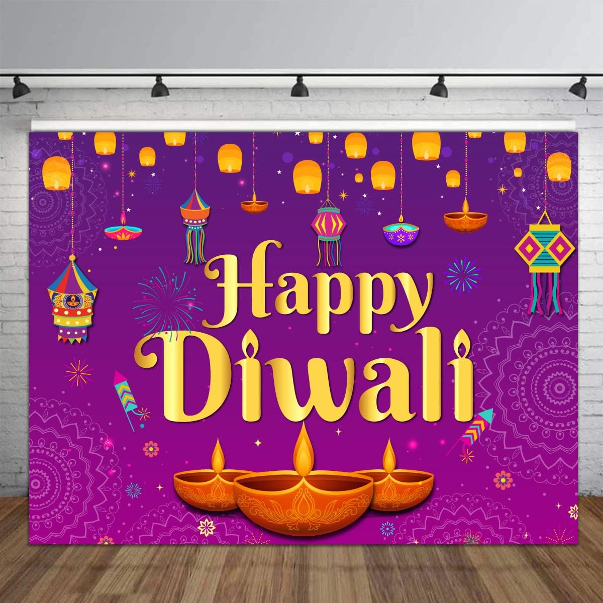 Gelukkige Diwali Achtergrond 5 - Decor Lighting India recensie en prijs