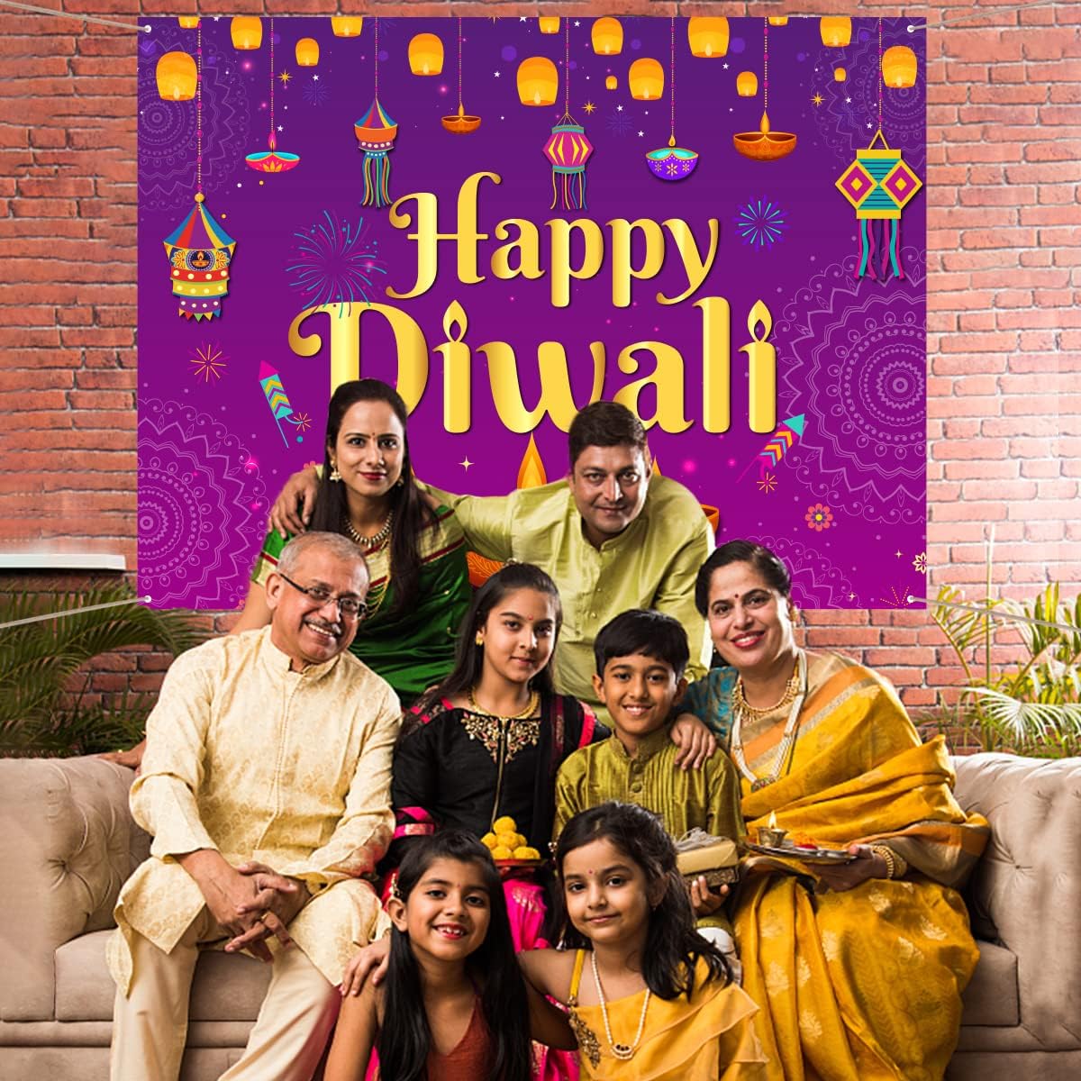 Gelukkige Diwali Achtergrond 5 - Decor Lighting India recensie en prijs
