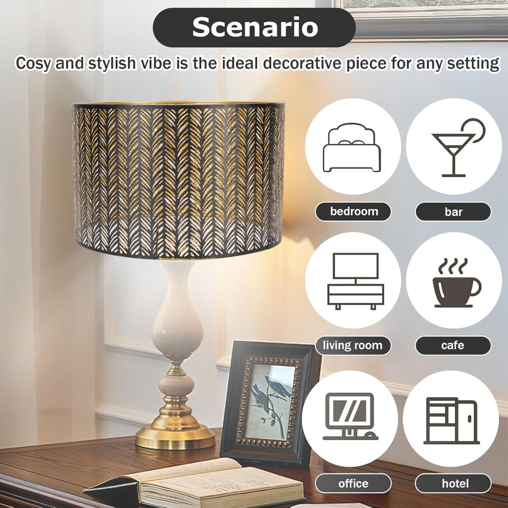 Moderne ijzeren lampenkap met  - Geometric Lamp Shade recensie en prijs
