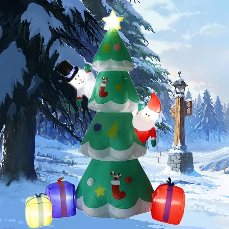 Voor 7FT Kerstboom Opblaasbare - Decor Lighting Uk recensie en prijs